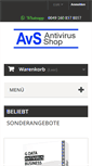 Mobile Screenshot of antivirus-shop.biz